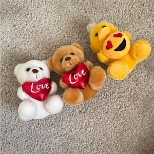 Bundle of stuffed animals